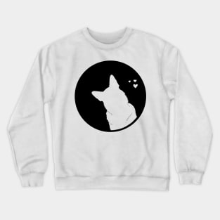 German Shepherd Love - Silhouette Crewneck Sweatshirt